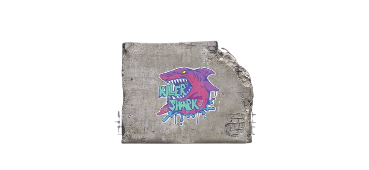GRAFFITI "KILLER SHARK" PACKED