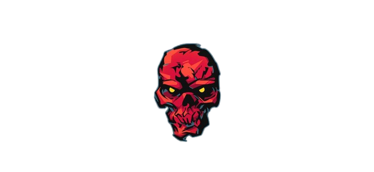 STICKER "CRIMSON SKULL SWAP"