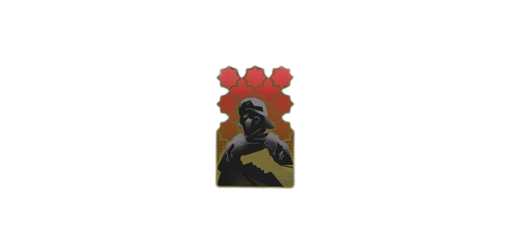 STICKER "FID" GOLD