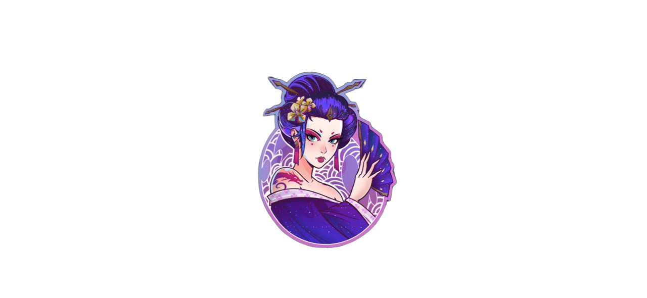 STICKER "ORCHID" SHIME