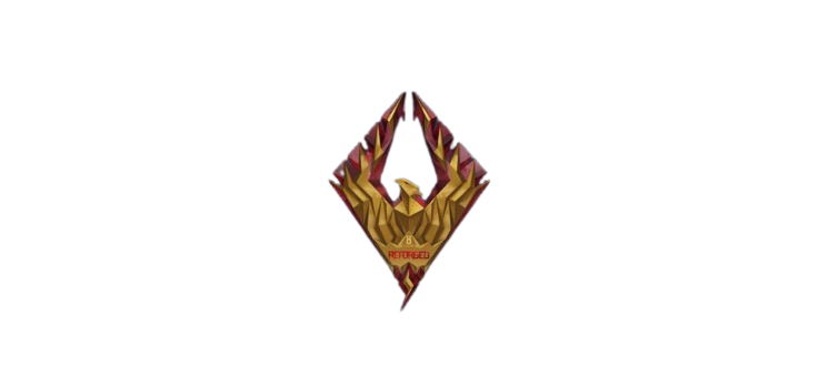 STICKER "REFORGED" GOLD
