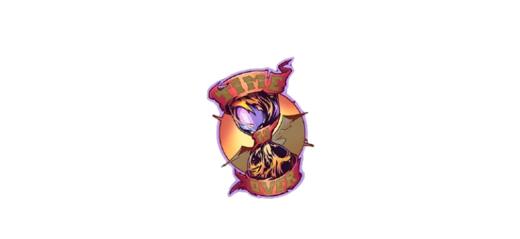 STICKER "TIME IS OVER" COLOR