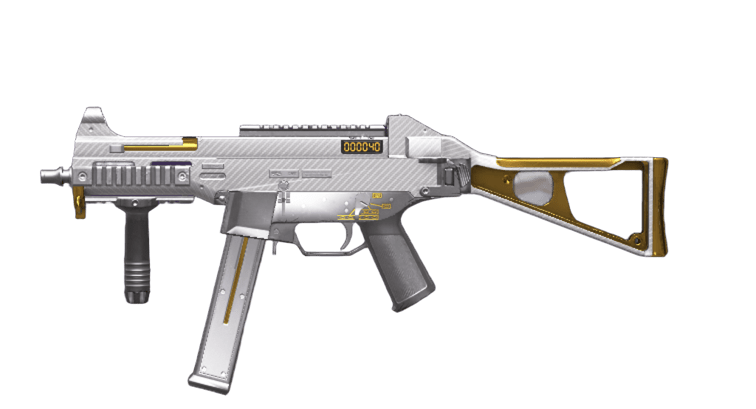 UMP45 "WHITE CARBON"